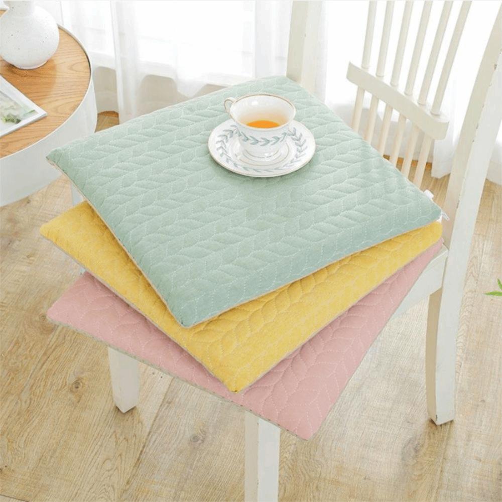 With Strap Japanese Cotton Chair Cushion Thick Car Seat Pad Universal Chair Mat Restaurant