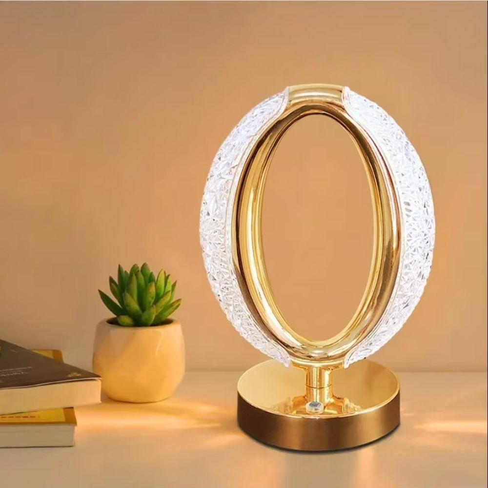 Crystal Texture Bedside Lamp Soft Gentle Light Atmosphere Night Light Home Decoration