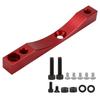 Scooter Brake Mount Adapter Base Modified Accessories for M365/PRO/PRO2/1S/LITE 8.5/10 Inch Wheels ScooterRed