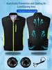 Kühlweste Ärmellos Klimaanzug für Sommer Outdoor-Arbeit und Angeln – Hitzschlagprävention