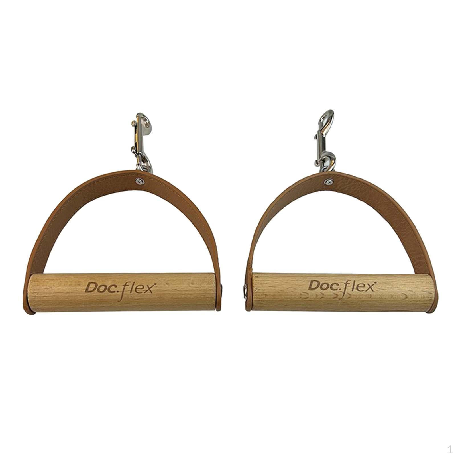 

2 Pieces Pilates Reformer Handle Comfortable for Gymnastics Workout Studio