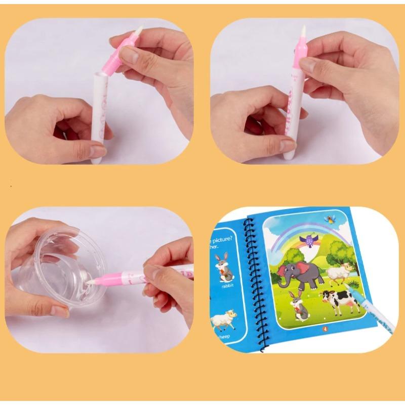 Kids New Magic Water Drawing Books Coloring Books Painting Toys For Kids Birthday Christmas New Year Gift For Boys And Girls