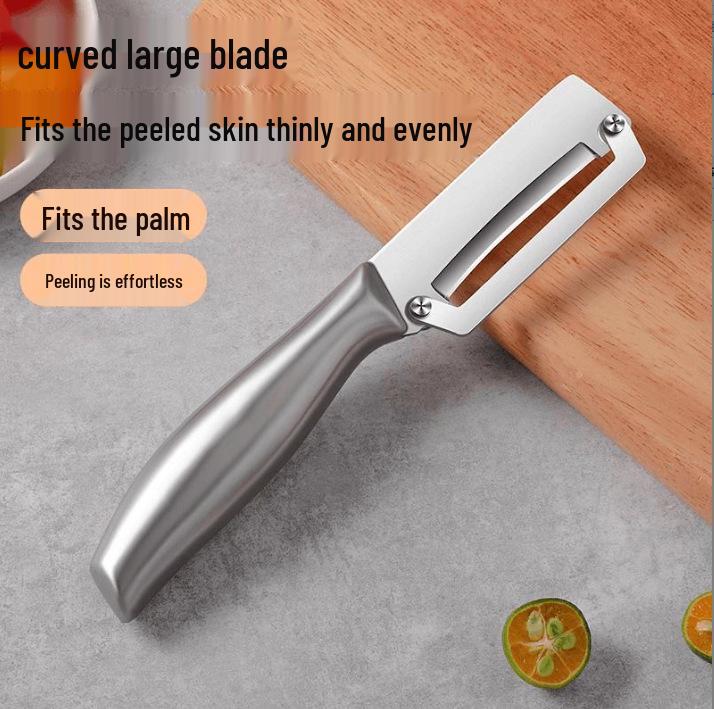 Stainless Steel Kitchen Peeler for Kohlrabi - New User 0.01 Offer