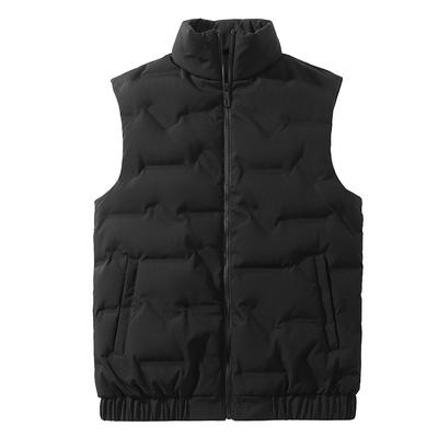 Jachetă de puf, vestă de mărime mare, vestă caldă de toamnă și iarnă pentru bărbați și femei, vestă scurtă fără mâneci, jachetă lejeră
