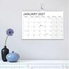 July.2026 - Dec. 2027 English Calendar Thick Paper Monthly Planner Calendar Wall Calendar  Home