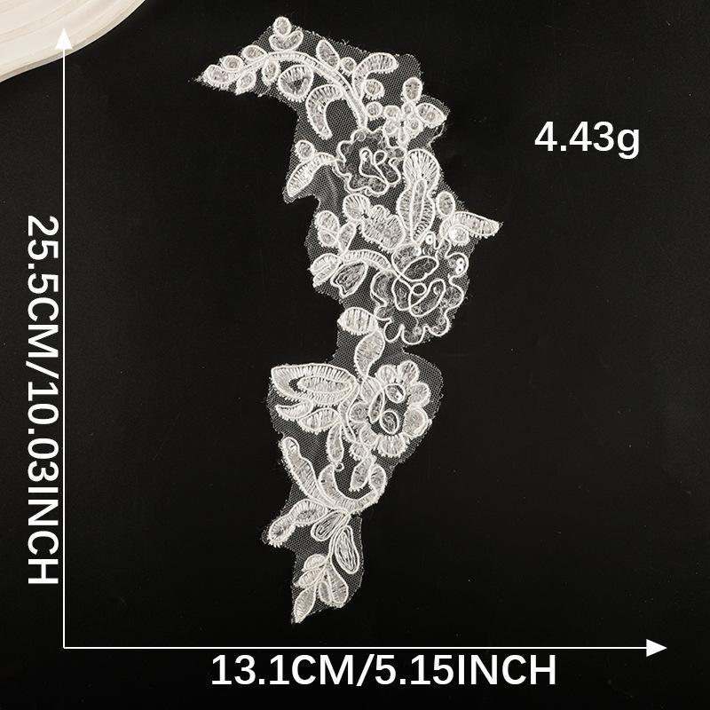 

Duoku Вышивка Декоративные Украшения Бусины для Ногтей Цветочные Наклейки для Вышивки Свадебные Аксессуары Брошь Аксессуары Наклейки на Одежду 2