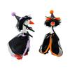 1 Set Cloak Design Mini Doll Dress-Up Witch Theme Halloween Creative Costume  Halloween Party Decor