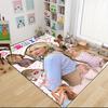 Colorful Collage Celebration Carpet Rug Soft Washable Antislip Home Living Room Sofa Mats Personalized Christmas Rug