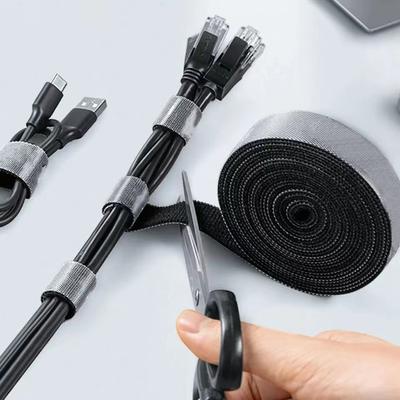 1M/3M/5M Kabel-Organizer, Drahtaufwicklung, Clip, Kopfhörerhalter, Mauskabel-Management