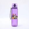 650ML K-Pop Demon Hunters Water Cup Boys Girl Portable Drop-proof Outdoor Fitness Jug Trend Simple Frosted Sports Water Cups Gift