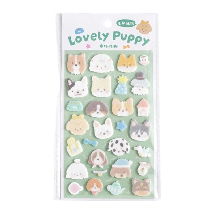 Reusable Tiny Sticker for Phone Case Notebook Handcraft Cute Puffier Sticker for Kids, 3D Design Sticker for Boys Girls