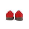 Adidas VL COURT 2.0 Scarlet Berry Red Abrasion Resistant Low top German Army Trainers Unisex Red White HQ1802(Team1274-)
