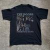 Rare The Doors Strange Days T-Shirt Tops Tees Men's Women's, Unisex Black Cotton T-Shirt Tops Tees Men's Women's, Size S-4XL