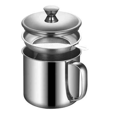 Strainer Soup Mesh Tank Capacity Strainer Gadget Gravy Large Steel Stainless Separator Fine Kitchen Oil Grease