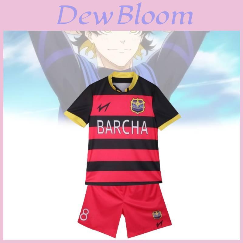 Blue Lock Cosplay Costume Fong Le Hui Yi Night Shadow Cosplay Anime Soccer Jersey Outfit