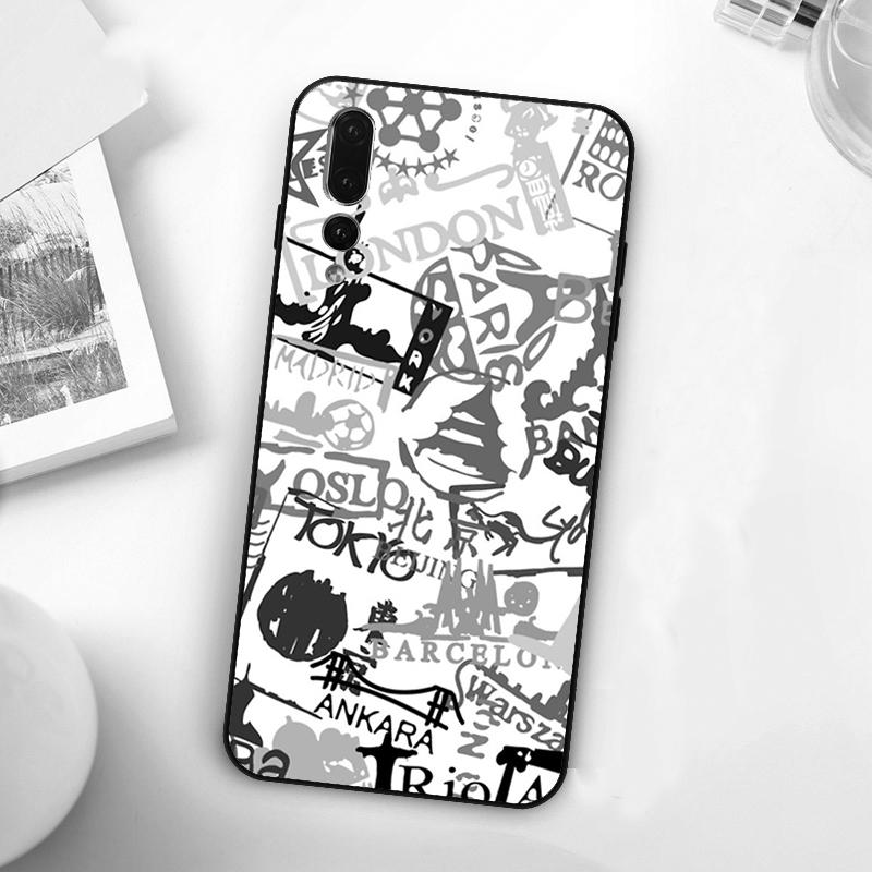 

Passport Travel Stamps For Huawei Nova 11 10 9 SE Y70 Y60 Y90 Y61 Y91 Y73 Y72 12i 11i 8i P30 P40 Lite P60 Pro Case Huawei Nova 7i