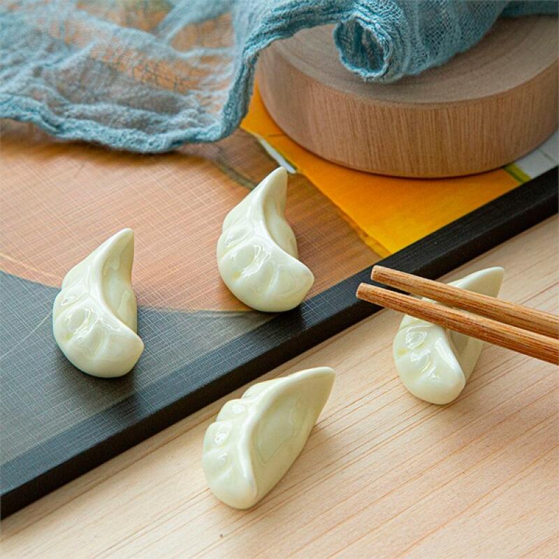 Ceramic Dumpling Chopstick Rest