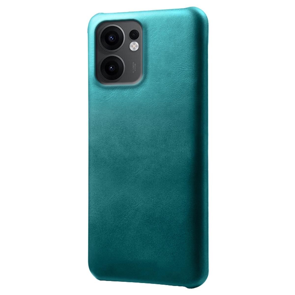 

For Oppo Reno13 F 5G (Reno 13 FS 5G)/4G Case Calf Texture PU Leather Hard PC Protective Phone Cover F