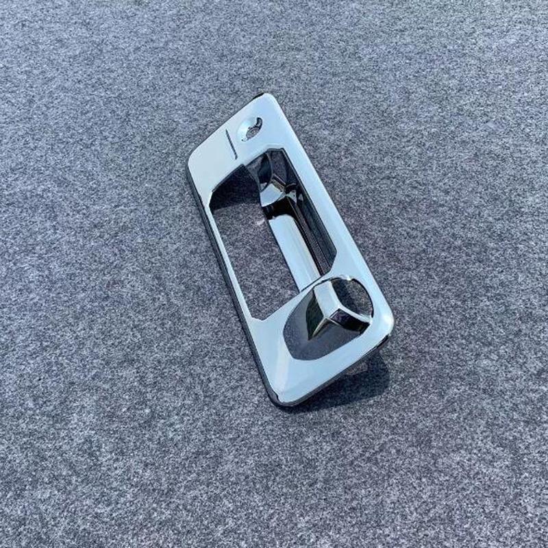 Stick Frame ABS Chrome Tail Rear Door Handle Bowl Lamp Panel 1PCS For Toyota Tacoma 2015 2016 2017 2018