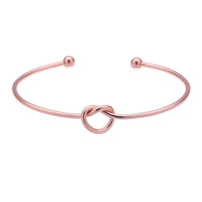 Metal Bracelet Simple Style Wrist Adornment Girls Bangle Open Wristband Body Clothes Decoration Bracelets Cuff for Decor Gift