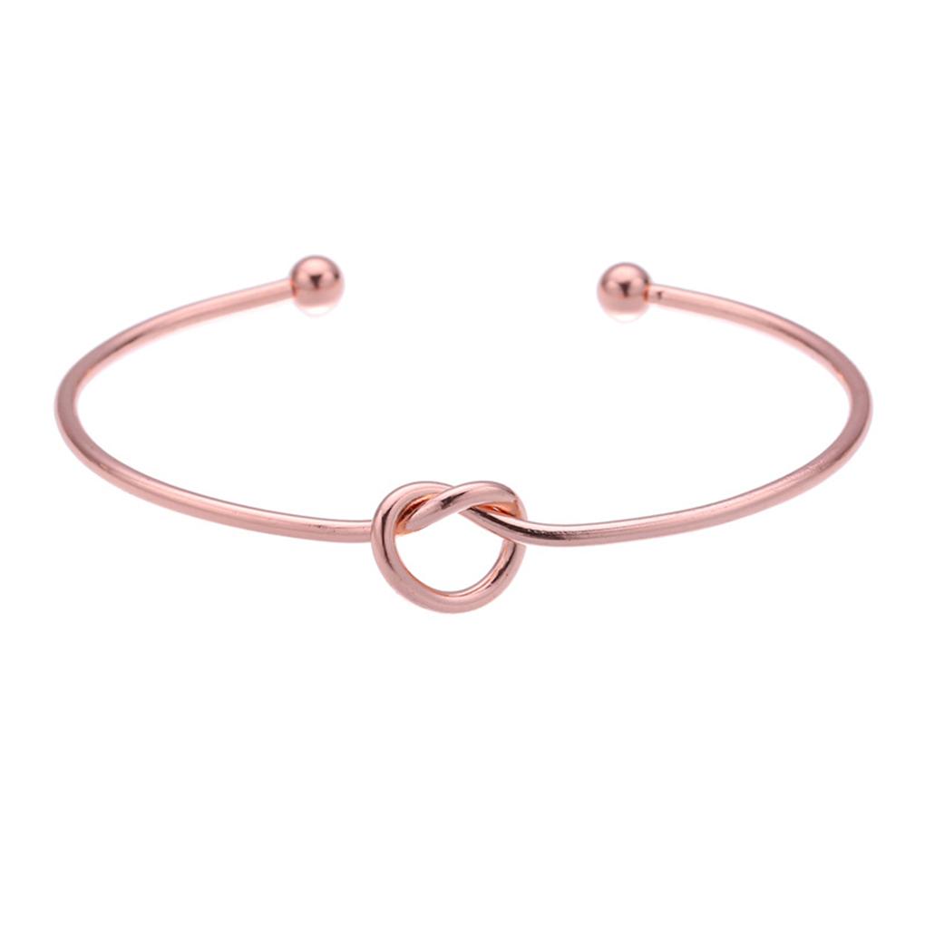 

Metal Bracelet Simple Style Wrist Adornment Girls Bangle Open Wristband Body Clothes Decoration Bracelets Cuff for Decor Gift