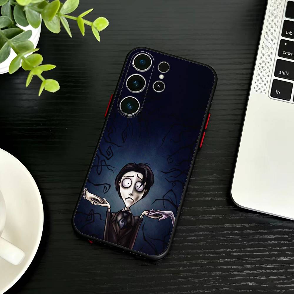 

P-Corpse Bride Phone Case For Samsung S26,S25,S24,S23,S22,S21,S20,S30,Ultra,Plus,Fe,Note,5G Black Cover Samsung S21fe