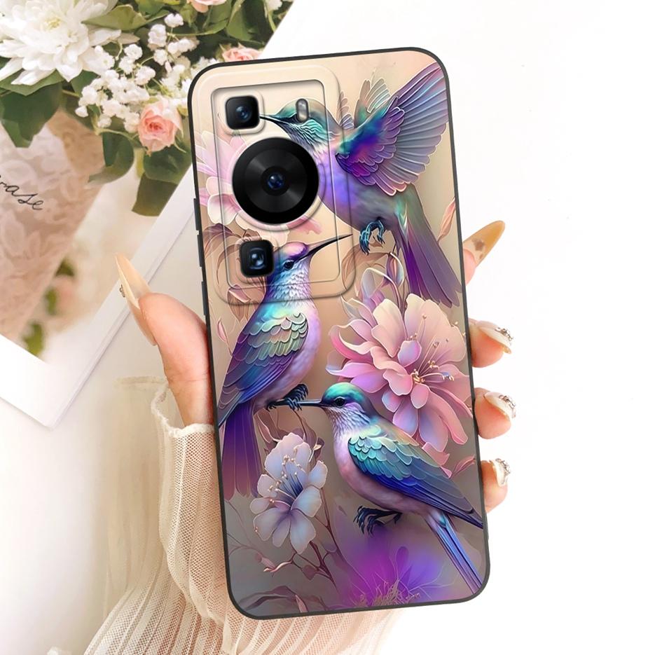 For Huawei P60 Pro Case MNA-AL00 MNA-LX9 Cute Rabbit Cartoon Cover Soft TPU Phone Case For Huawei P60 Art P 60 Pro Fundas Bumper