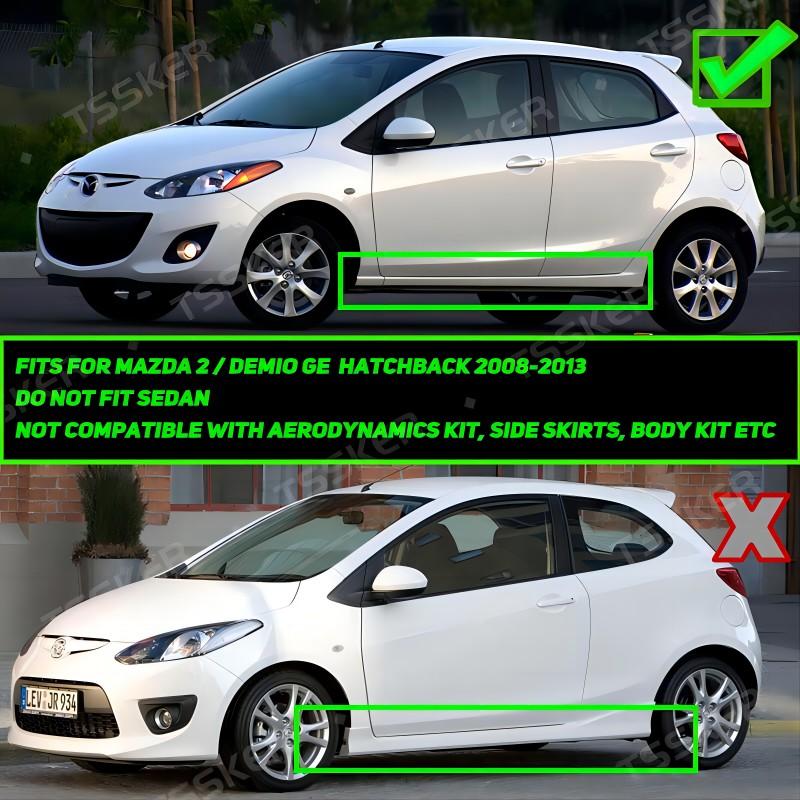Car Mud Flaps For Mazda 2 / Demio Ge Hatch Hatchback 2008-2013 For Fender Splash Guards Mudflaps Mudguard Accessories