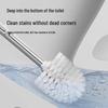 Danle Long Handle Toilet Brush with Holder
