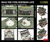 Ryefield Models M4A3 Sherman 76W VVSS Late Production with Full Interior Upgraded Plastic Model Kit RFM5136 1/35 (Tank)