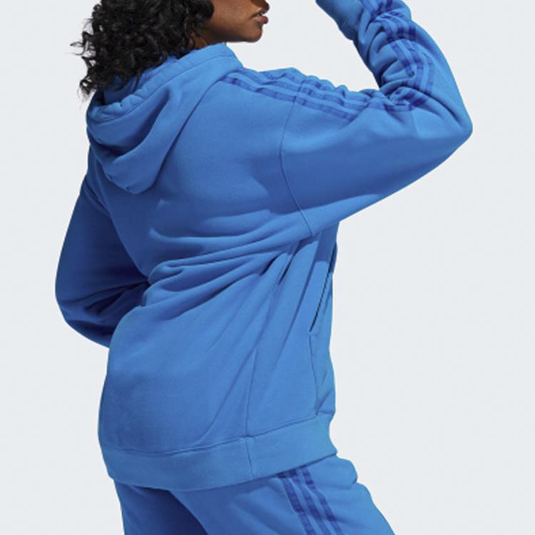 Adidas Originály X Ivy Park Clover Mikina Unisex Top Modrá HE3738