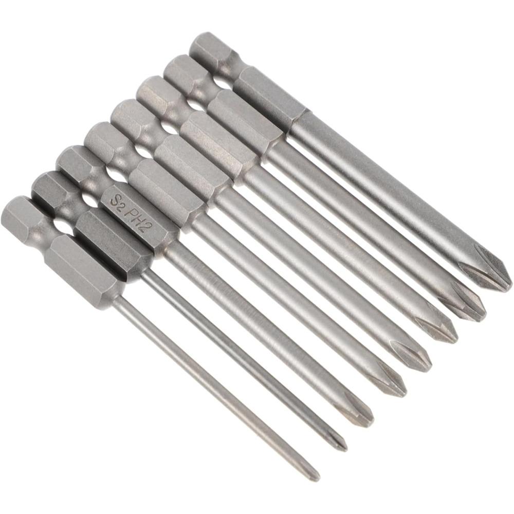 Precision Head Screwdriver Bits Set Magnetic Extension Bits Kit Steel for Electric Pneumatic Screwdrivers,Screwdriver Set
