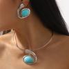 Fashion Necklace Earrings For Women Ladies