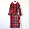Export Single Winter Double Layer Thickened Flannel Heattech Hooded Pajamas Nightgown Lengthened Plus Size Couple Home Wear
