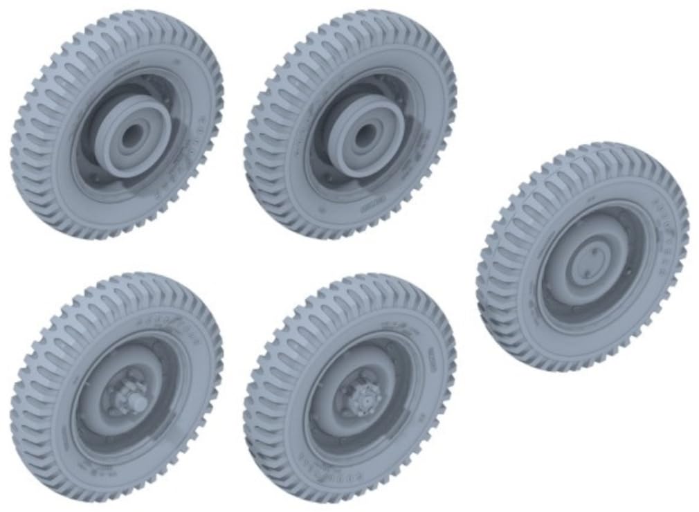 

Eaty Model WW2 American Jeep Willys MB ton truck weight deformable tire Plastic model parts 1/35 1/4 4×4 (for Tamiya) P35-156 (combat vehicle)