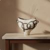 Vase Chinese Hand-Painted Artistic Design for Living Room, Entryway,
