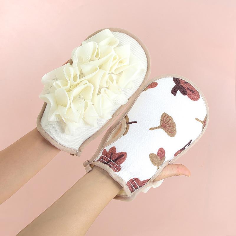 1Pc Bath glove for women, Body Rubbing Bath artifact rubbing back bath towels, household back bath glove