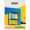 Bauhaus Moderne Architektur Poster Linien und Minimalistische Architekten Drucke Leinwand Malerei Wandkunst Bild Heim Wohnzimmer Dekor