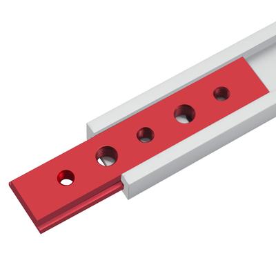 100MM T-Schieber Aluminiumlegierung Gehrung T-Nut 30/45 Typ T-Nut Gehrungsschienen-Schablone T-Schraube Befestigungsschlitz Holzbearbeitungswerkzeuge