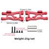 Simulated Car Metal Suspension Upgrades for 1/10 Remote Car for Truck Model Car Control Arms Upgrades Rear Lower Arms