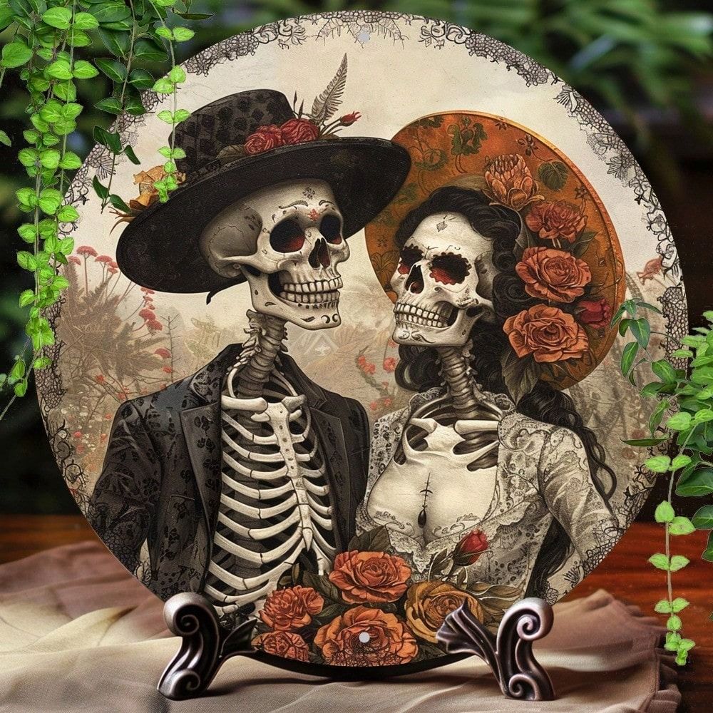 Metal Tin Sign Retro Art 20x20cm Home Wall Decor
