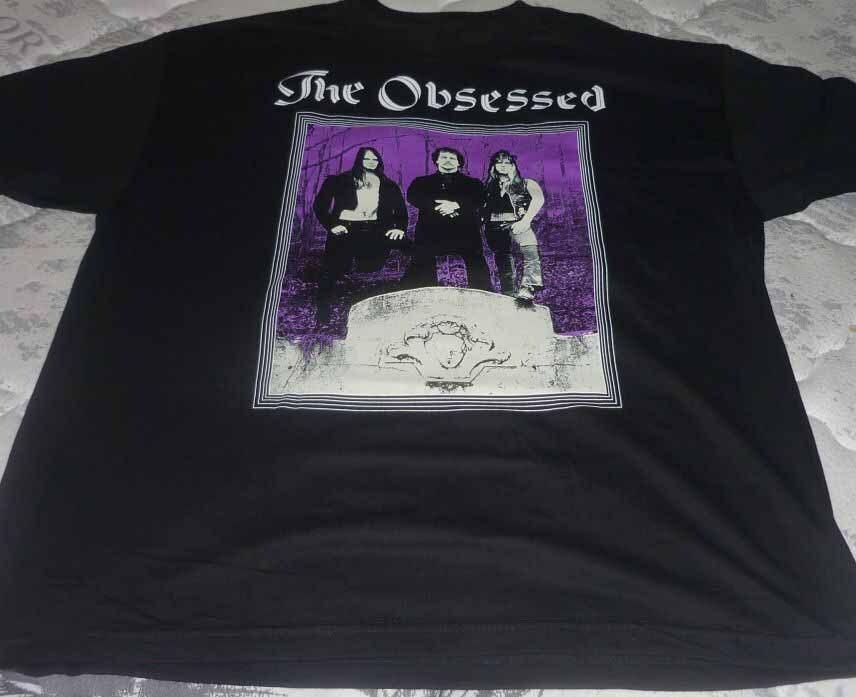 THE OBSESSED Band Members Shirt Short Sleeve Black Unisex S-5XL