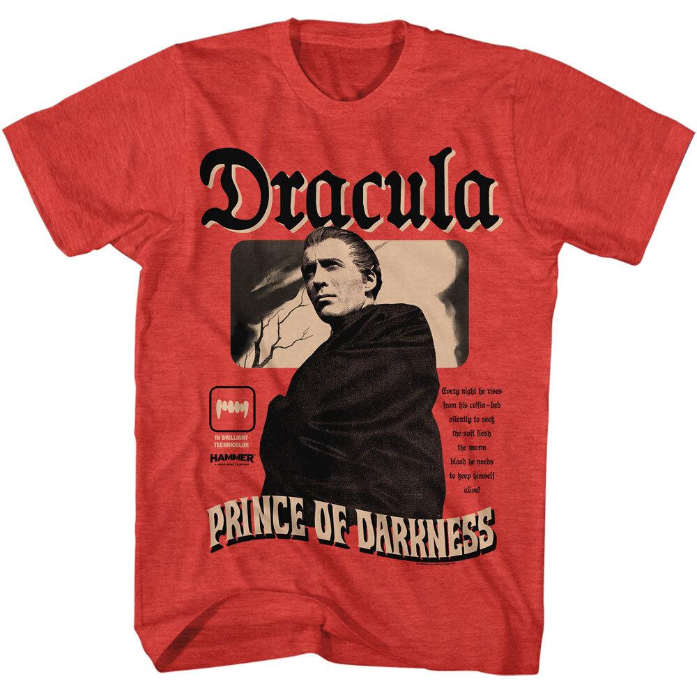 Hammer Horror Dracula Prince Of Darkness Rises From His Coffin Men T Shirt S