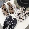 New Home Soft-soled Slippers Winter Plush Warm Fluffy Shoes Fairy Wind Casual Cotton Shoes
