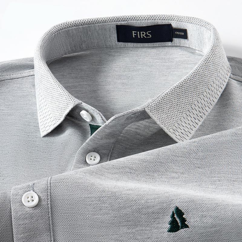 Summer Business Casual Short-sleeved Polo Shirt for Men