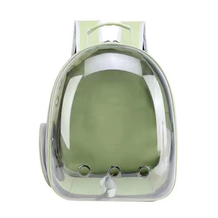 Portable Transparent Cat Backpack: Breathable, Spacious Double-Shoulder Pet Carrier