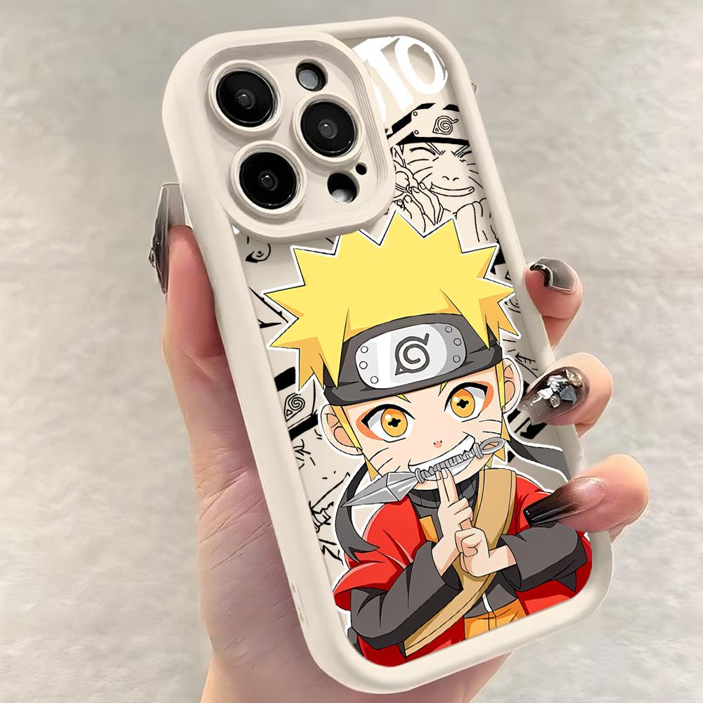 

Anime Cool N-Narutos Phone Case for iPhone 17e 17 16e 16 15 14 13 12 11 Air Pro Max Mini XR XS X 7 8 6 6s Plus Soft TPU iPhone 11