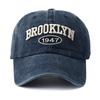 High Quality Brooklyn Embroidery Snapback Hat for Men Vintage Black Green Washed Baseball Caps for Women Gorras Hombre