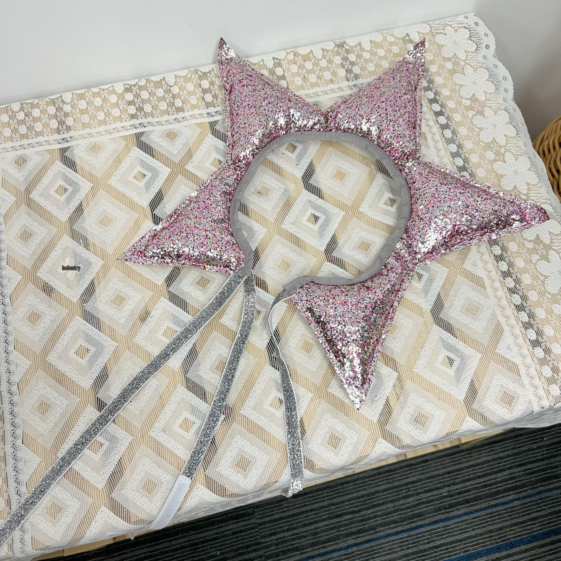 

Детские рождественские украшения для волос в виде звезды - Креативные сказочные шляпы для нарядных костюмов