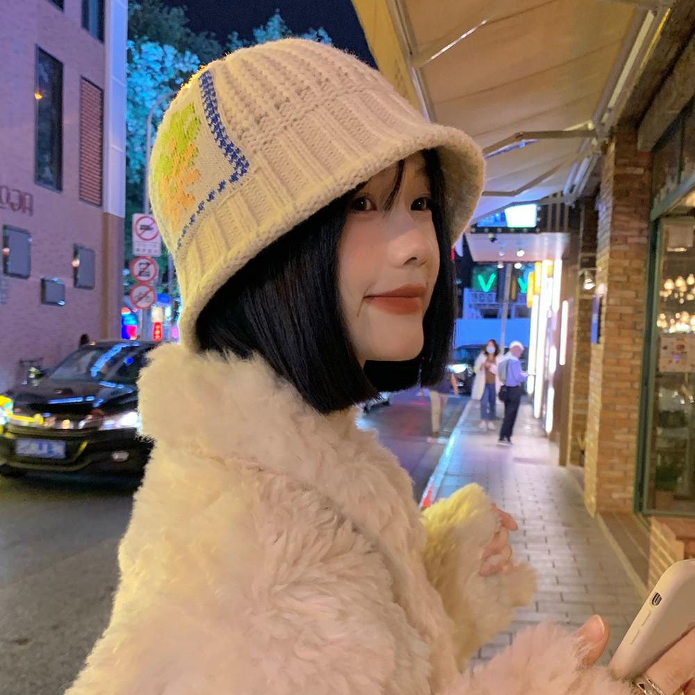 Knit Warm Stylish Bucket Hat For Women Trendy Fisherman Winter Beanie Comfortable Fit